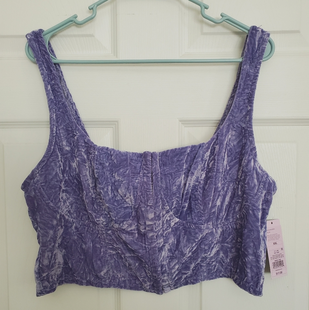 Wild Fable Corset Crop Top